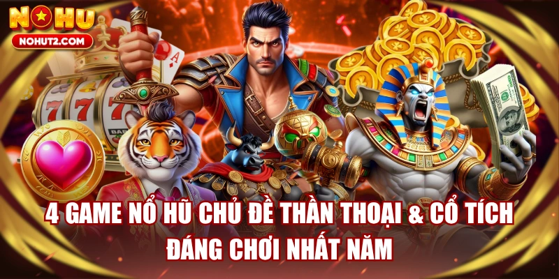 4 Game Nổ Hũ Chủ Đề Thần Thoại & Cổ Tích Đáng Chơi Nhất Năm